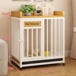 Dog Cage Pet Indoor Large, Medium And Small Dog With Toilet Bold And Reinforced Luxury Dog ​​Villa Dog House Home Dog Kennel - Image 6