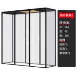 Dome Cat Cage Cute Small Large Space Breeding Free Space Cattery Pet Shop Cat Cage Villa Luxury Interior - Image 9