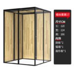 Dome Cat Cage Cute Small Large Space Breeding Free Space Cattery Pet Shop Cat Cage Villa Luxury Interior - Image 15