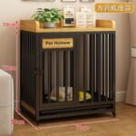Dog Cage Pet Indoor Large, Medium And Small Dog With Toilet Bold And Reinforced Luxury Dog ​​Villa Dog House Home Dog Kennel - Image 7