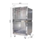 Pet Hospital Inpatient Cage, Stainless Steel Pet Cage, Constant Temperature Oxygen Storage Cage, Pet Cat Cage, Thickened Medium And Large Dog Cage - Image 7
