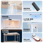 Jiwen Smart Dog Cabin Small Dog Constant Temperature Space Capsule Winter Warm Dog Kennel Fresh Air Dog Cage Pet Smart Cabin - Image 2