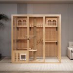 Panoramic Glass Cat Villa Cat Room Cattery Large Luxury Cat Cage Cat House Pet Shop Cat Cabinet - Image 22