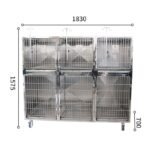 Pet Hospital Inpatient Cage, Stainless Steel Pet Cage, Constant Temperature Oxygen Storage Cage, Pet Cat Cage, Thickened Medium And Large Dog Cage - Image 8