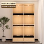 Dog Cage Stainless Steel Display Cabinet Cat Cage Fostering And Breeding Solid Wood Cat Villa Cat And Dog Integrated Cage For Pet Shop - Image 12