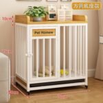 Dog Cage Pet Indoor Large, Medium And Small Dog With Toilet Bold And Reinforced Luxury Dog ​​Villa Dog House Home Dog Kennel - Image 8