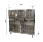 Pet Hospital Inpatient Cage, Stainless Steel Pet Cage, Constant Temperature Oxygen Storage Cage, Pet Cat Cage, Thickened Medium And Large Dog Cage - Image 6