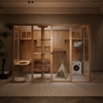 Panoramic Glass Cat Villa Cat Room Cattery Large Luxury Cat Cage Cat House Pet Shop Cat Cabinet - Image 24