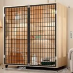 Pet Villa Home Cat House Indoor Extra Large Free Space Cat Cabinet Luxury Cat House Panoramic Cage - Image 19
