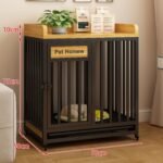 Dog Cage Pet Indoor Large, Medium And Small Dog With Toilet Bold And Reinforced Luxury Dog ​​Villa Dog House Home Dog Kennel - Image 9
