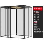 Dome Cat Cage Cute Small Large Space Breeding Free Space Cattery Pet Shop Cat Cage Villa Luxury Interior - Image 27