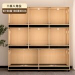 Dog Cage Stainless Steel Display Cabinet Cat Cage Fostering And Breeding Solid Wood Cat Villa Cat And Dog Integrated Cage For Pet Shop - Image 14