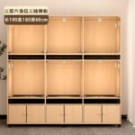 Dog Cage Stainless Steel Display Cabinet Cat Cage Fostering And Breeding Solid Wood Cat Villa Cat And Dog Integrated Cage For Pet Shop - Image 11