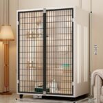 Pet Villa Home Cat House Indoor Extra Large Free Space Cat Cabinet Luxury Cat House Panoramic Cage - Image 22