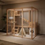 Panoramic Glass Cat Villa Cat Room Cattery Large Luxury Cat Cage Cat House Pet Shop Cat Cabinet - Image 8