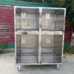 Pet Hospital Inpatient Cage, Stainless Steel Pet Cage, Constant Temperature Oxygen Storage Cage, Pet Cat Cage, Thickened Medium And Large Dog Cage - Image 2