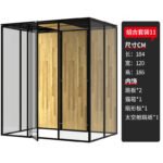 Dome Cat Cage Cute Small Large Space Breeding Free Space Cattery Pet Shop Cat Cage Villa Luxury Interior - Image 21