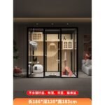 Cat Cage Glass Cat Villa Cat Room Cattery Large Panoramic Luxury Cat Cage Cat House Pet Metabo - Image 19