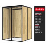 Dome Cat Cage Cute Small Large Space Breeding Free Space Cattery Pet Shop Cat Cage Villa Luxury Interior - Image 16