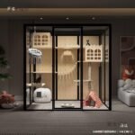 Cat Cage Glass Cat Villa Cat Room Cattery Large Panoramic Luxury Cat Cage Cat House Pet Metabo - Image 3