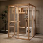 Panoramic Glass Cat Villa Cat Room Cattery Large Luxury Cat Cage Cat House Pet Shop Cat Cabinet - Image 18